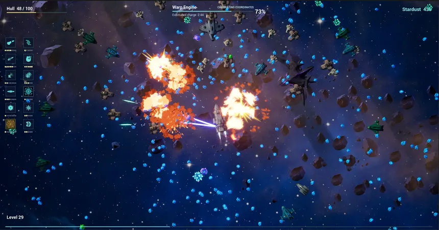 Скриншот 3 к игре «Выживший в глубоком космосе: Бесконечное звездное поле»