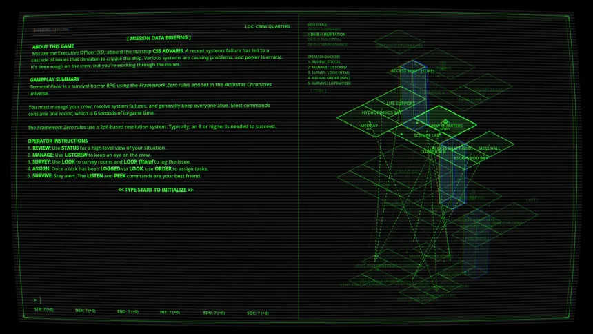 Скриншот 2 к игре Framework Zero: Terminal Panic