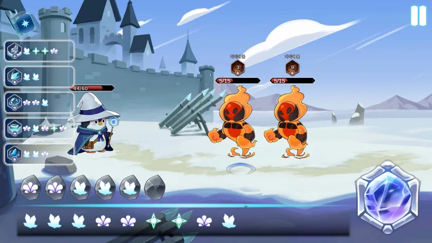 Скриншот 1 к игре Pengzle:Arctic Arcane