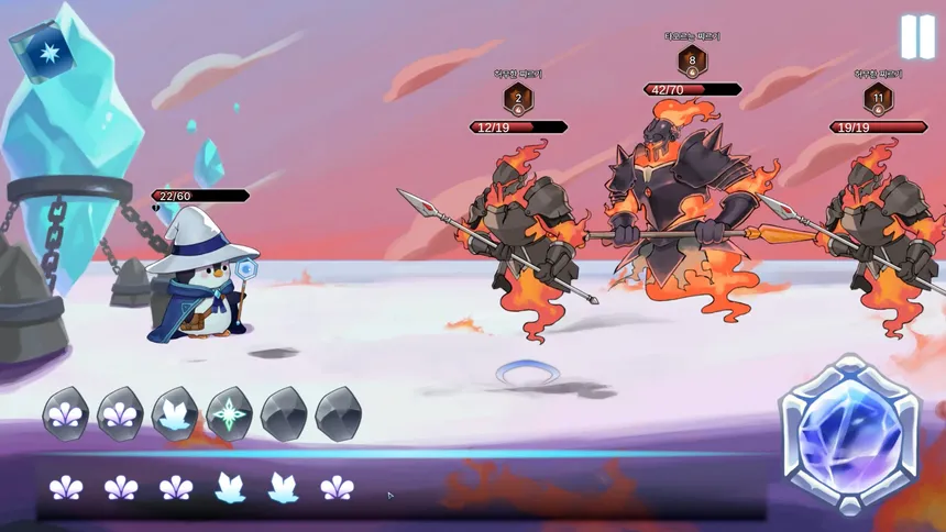 Скриншот 3 к игре Pengzle:Arctic Arcane