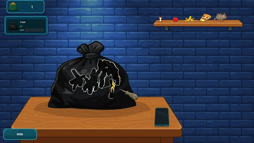 Скриншот 1 к игре Trashy Cashy