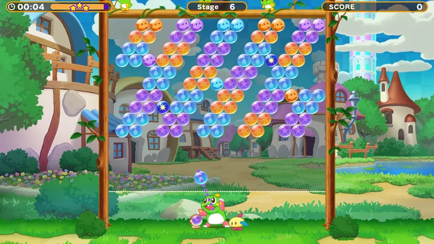 Скриншот 2 к игре Puzzle Bobble Everybubble!