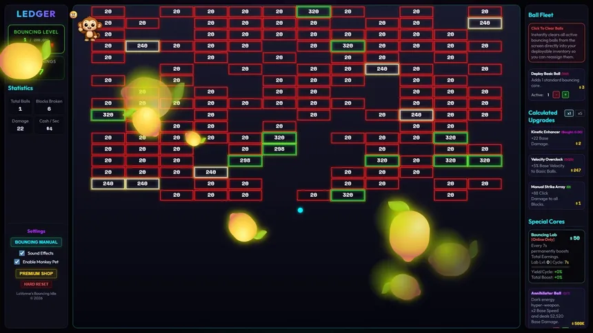 Скриншот 3 к игре LaVonne's Bouncing Idle