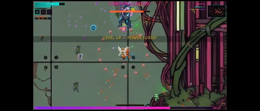 Скриншот 2 к игре Cyberpunk Neon Survivor