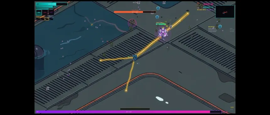Скриншот 8 к игре Cyberpunk Neon Survivor
