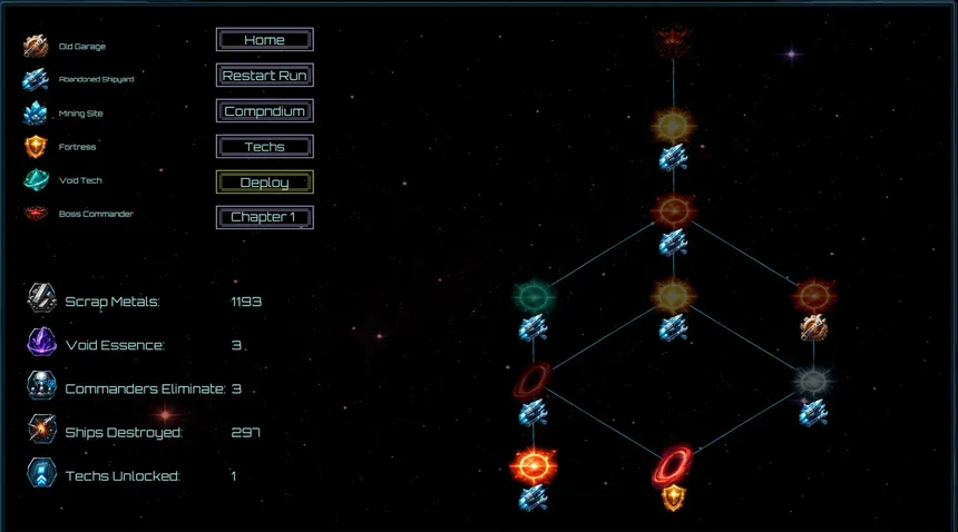 Скриншот 1 к игре Void Commander: Armada