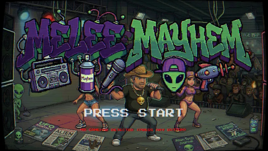 Скриншот 1 к игре MC Chopped's Melee Mayhem