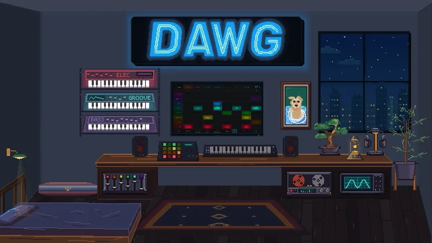 Скриншот 3 к игре DAWG - Digital Audio Workstation Game