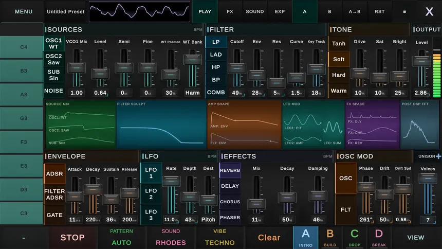 Скриншот 4 к игре DAWG - Digital Audio Workstation Game