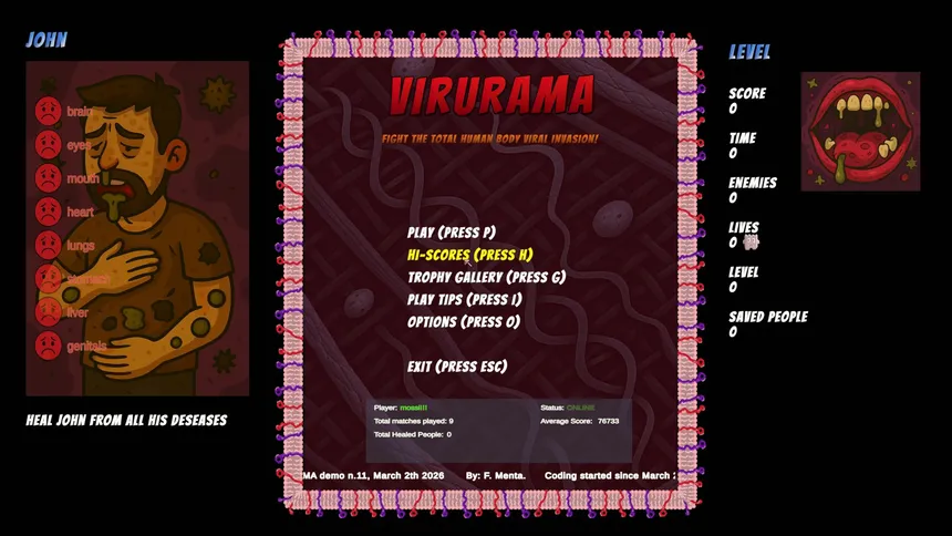 Скриншот 2 к игре Virurama