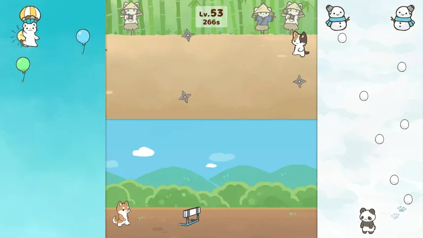 Скриншот 2 к игре Animal Tenya Wanya: Cute Multitasking