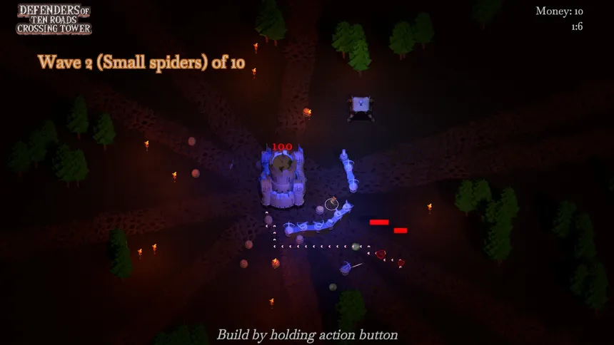 Скриншот 1 к игре Defenders of Ten Roads Crossing Tower