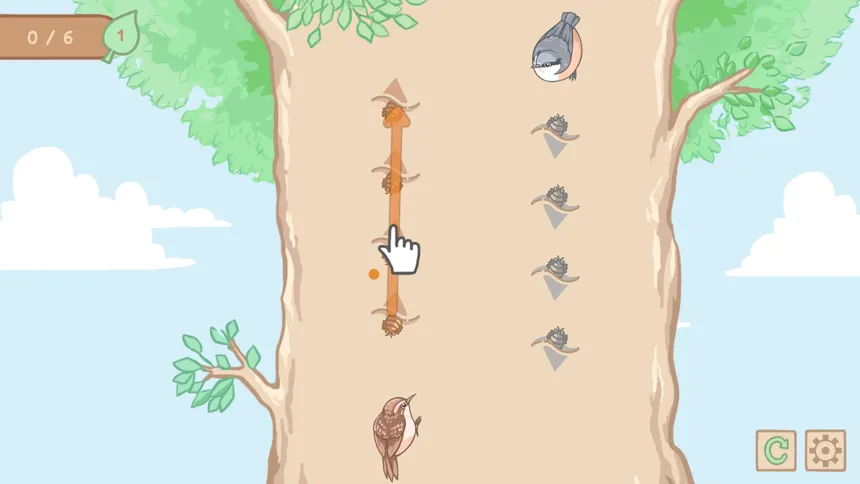 Скриншот 1 к игре Birds Eat Bugs