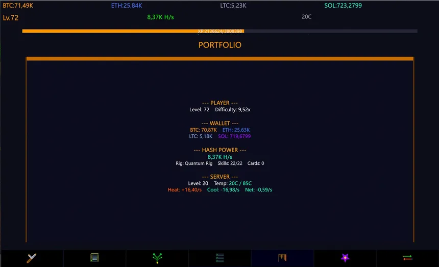 Скриншот 6 к игре Keep On Hashing!: Idle Mining Sim
