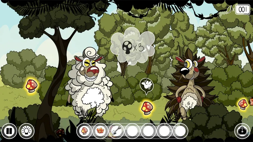 Скриншот 2 к игре Ram and Hedgehog