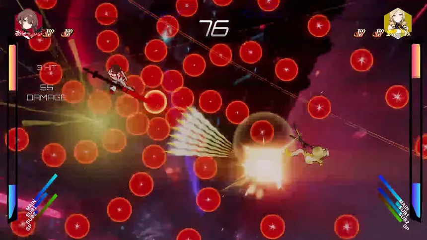 Скриншот 2 к игре バレットバラージュ-弾幕乱舞-　 Bullet Barrage