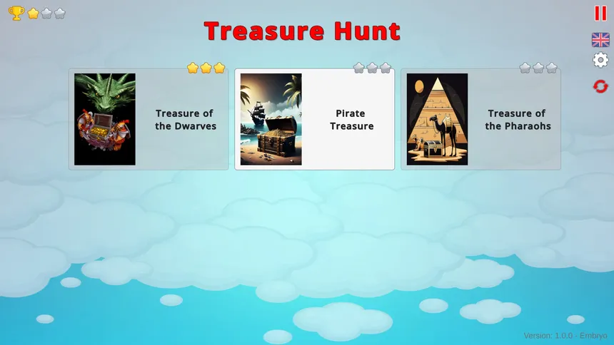 Скриншот 1 к игре Treasure Hunt - Kids
