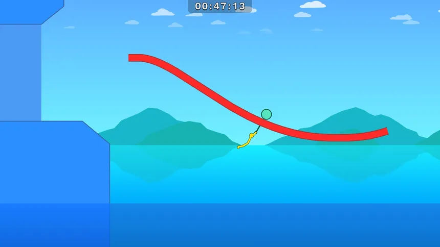 Скриншот 2 к игре Stickman Obstacle Course