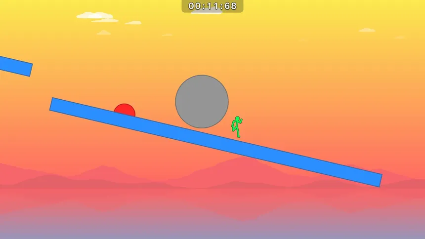 Скриншот 3 к игре Stickman Obstacle Course