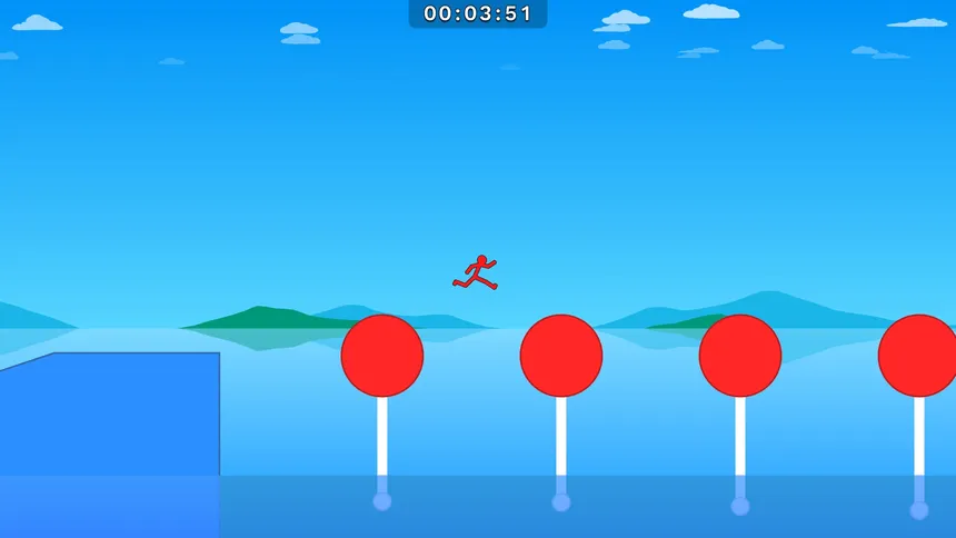 Скриншот 5 к игре Stickman Obstacle Course