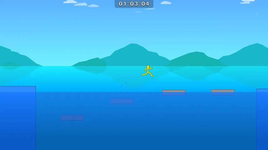 Скриншот 8 к игре Stickman Obstacle Course
