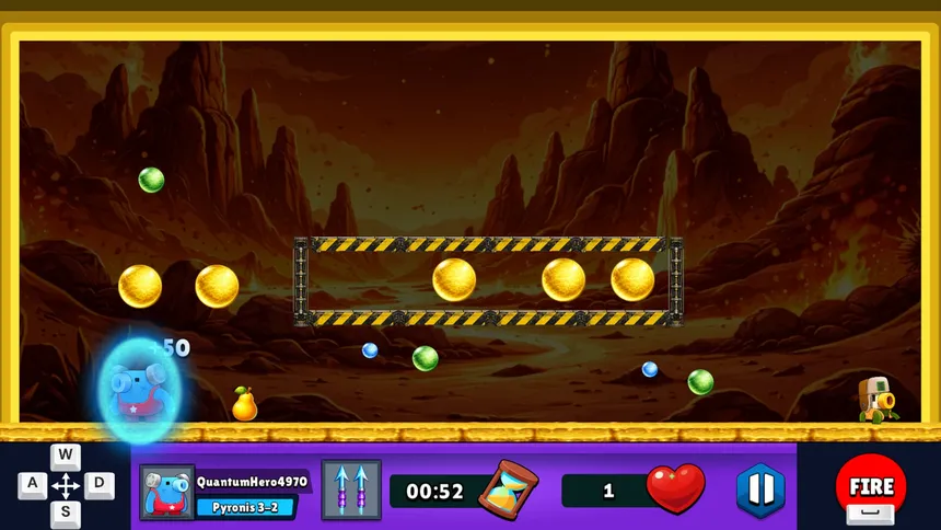 Скриншот 1 к игре Astro Raiders