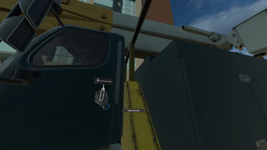 Скриншот 1 к игре Bucket Truck VR Simulator