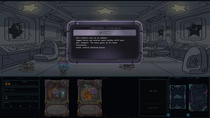 Скриншот 3 к игре Sector Scavengers: Signal & Salvage
