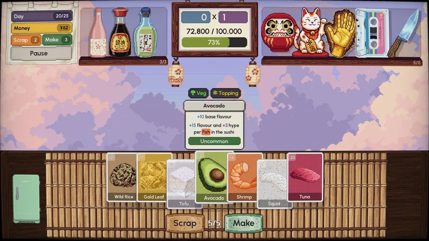 Скриншот 1 к игре Sushiamo