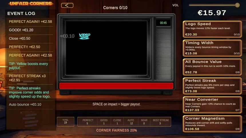 Скриншот 2 к игре Unfair Corners
