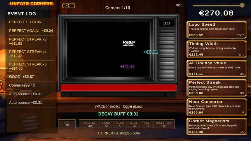 Скриншот 3 к игре Unfair Corners