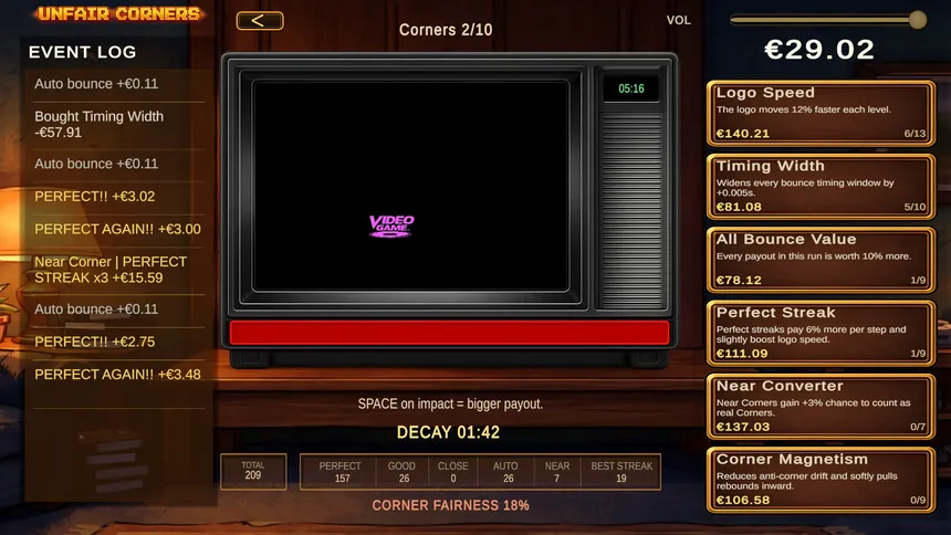 Скриншот 5 к игре Unfair Corners