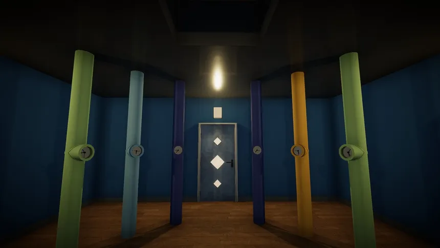 Скриншот 2 к игре Just More Doors : REFRAMED & REDACTED