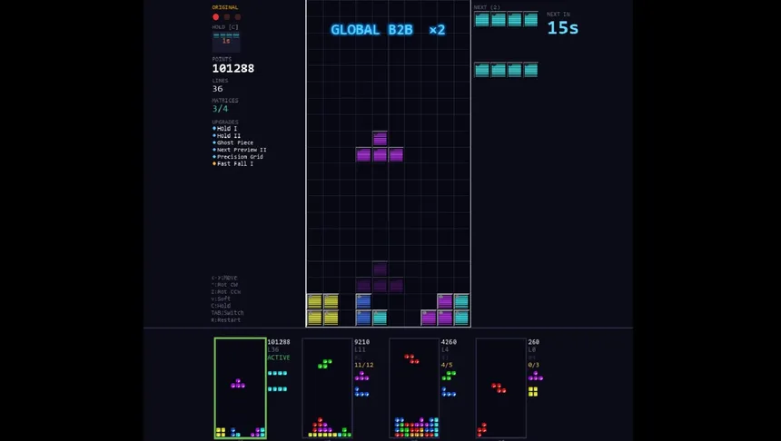 Скриншот 4 к игре Multeetris