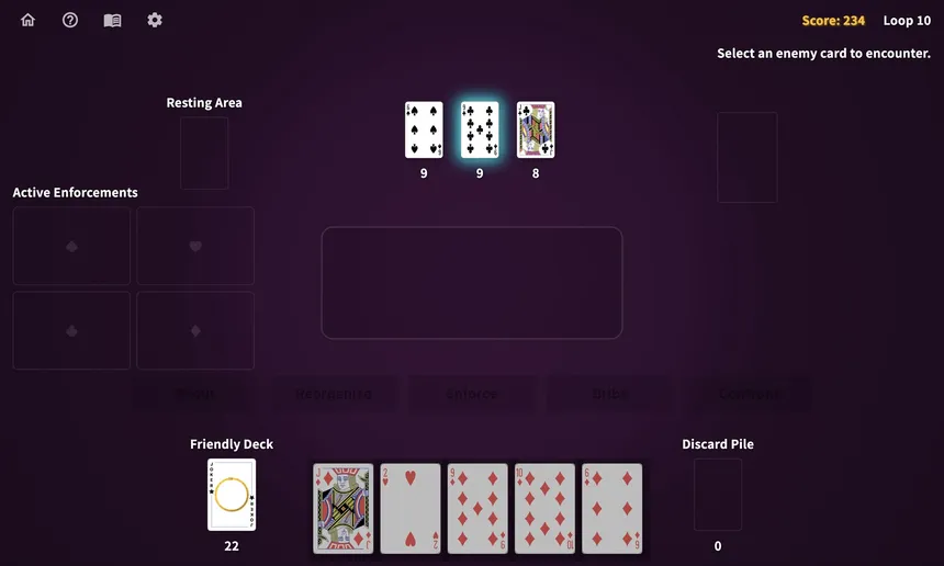 Скриншот 4 к игре Ouroboros Solitaire