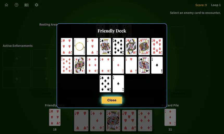 Скриншот 5 к игре Ouroboros Solitaire