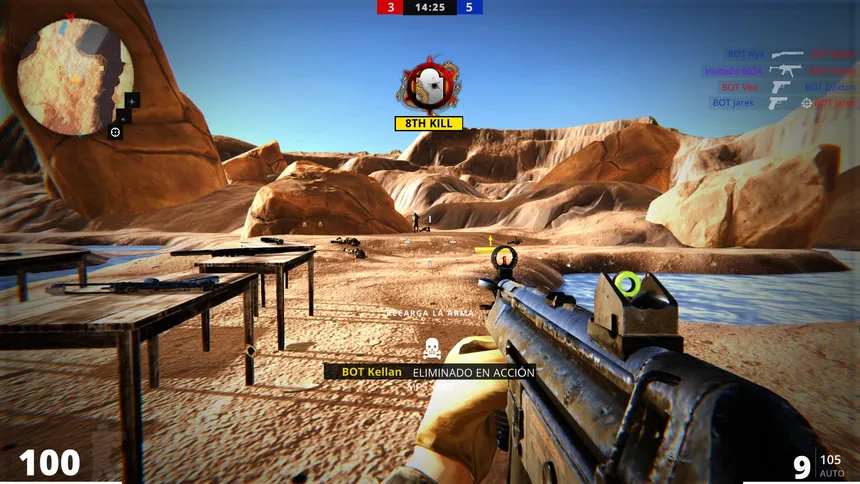 Скриншот 3 к игре RACAR - Shooter FPS