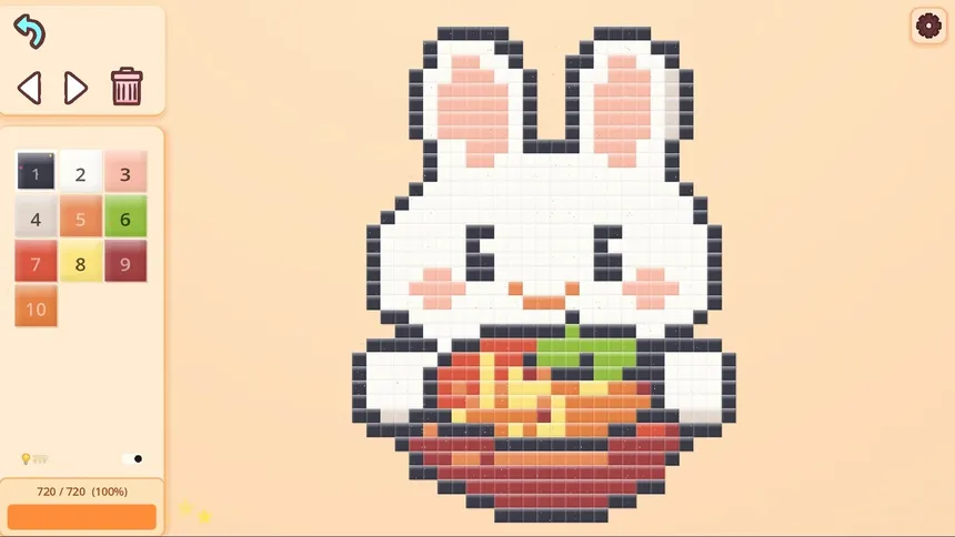 Скриншот 1 к игре DottyBead闪闪拼豆