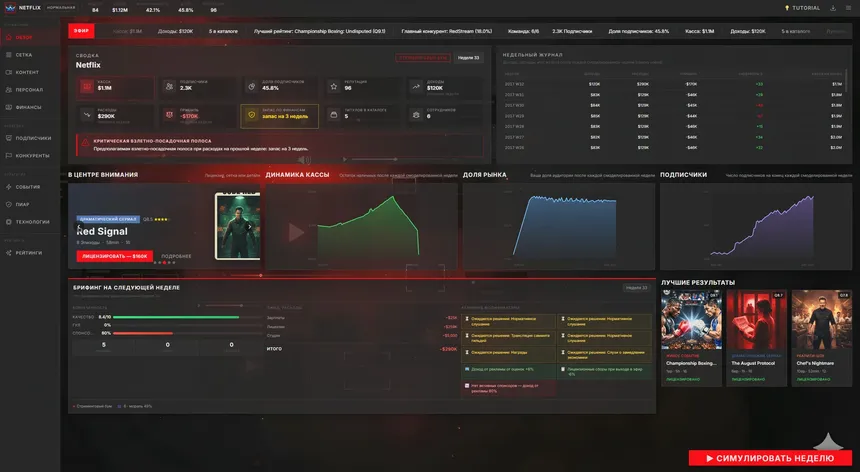 Скриншот 1 к игре Stream Empire: Platform Simulator