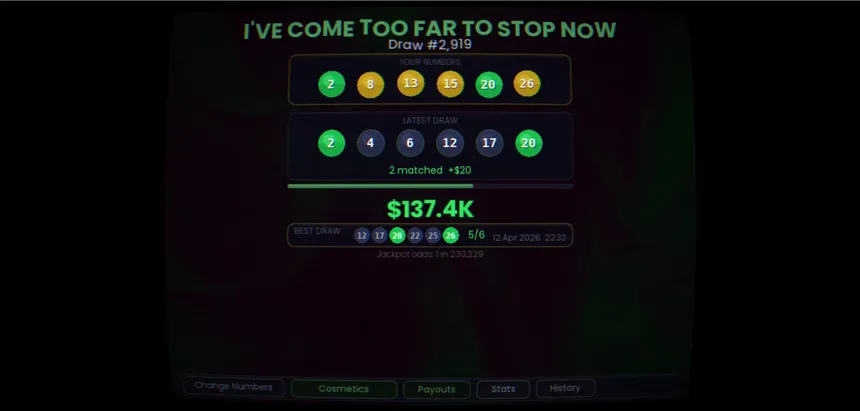 Скриншот 1 к игре Lotto.exe