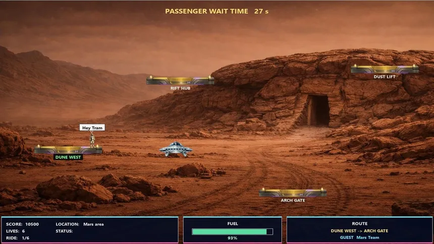 Скриншот 4 к игре Space Tram
