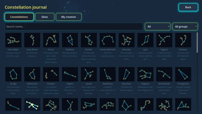 Скриншот 2 к игре Constellations