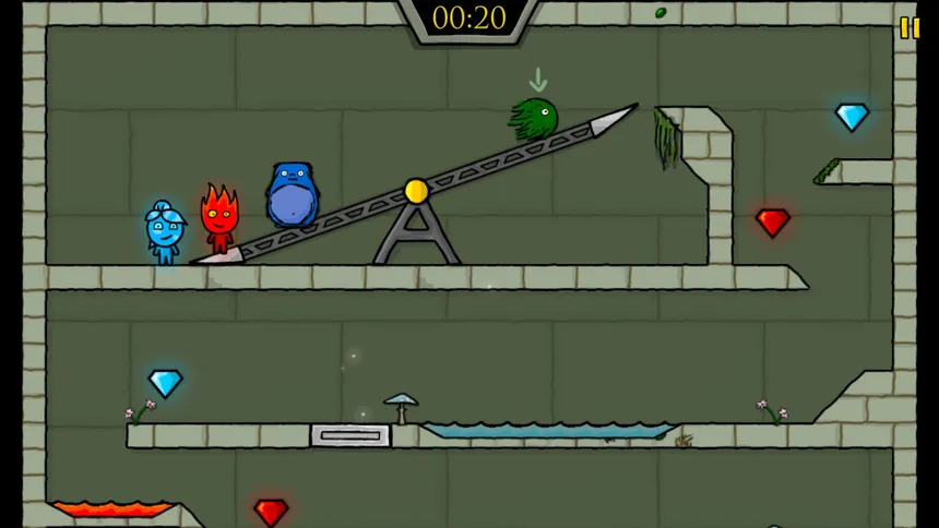 Скриншот 2 к игре Fireboy & Watergirl and Friends