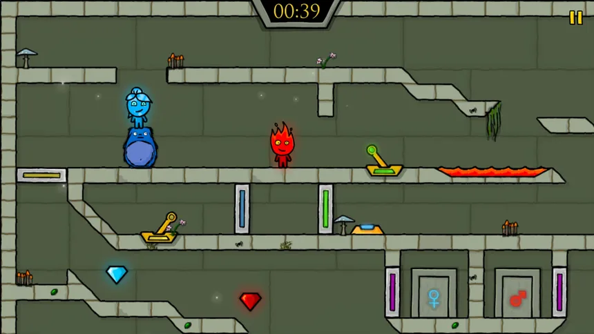 Скриншот 3 к игре Fireboy & Watergirl and Friends