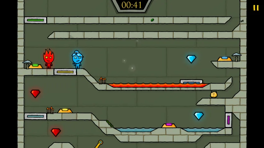 Скриншот 4 к игре Fireboy & Watergirl and Friends