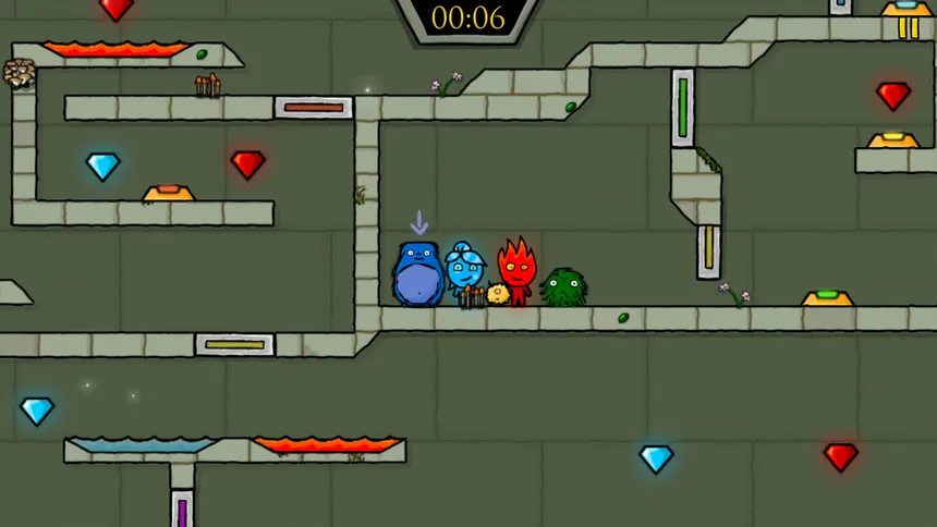 Скриншот 6 к игре Fireboy & Watergirl and Friends