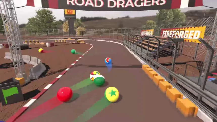 Скриншот 1 к игре 4 Power Marble Race Manager