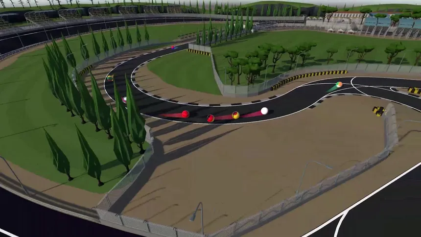 Скриншот 3 к игре 4 Power Marble Race Manager