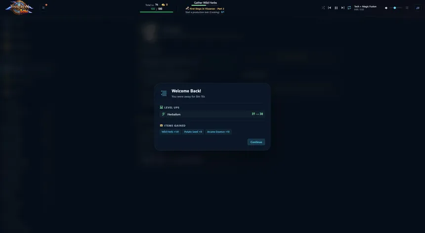 Скриншот 3 к игре Visseron Idle