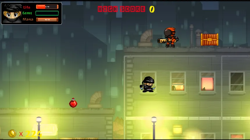 Скриншот 3 к игре The Element Ninjas